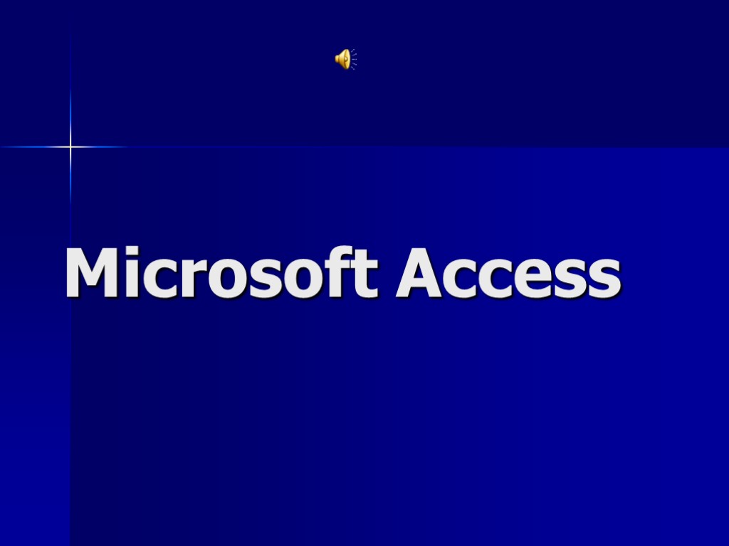 Microsoft Access